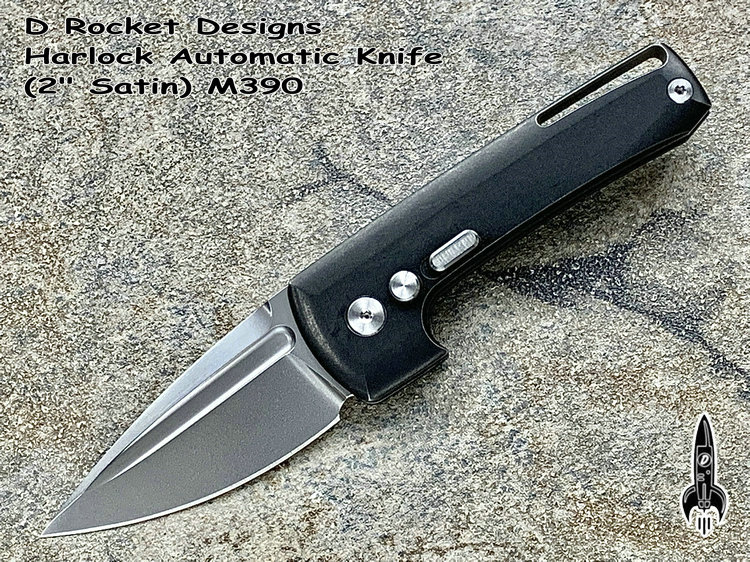 D Rocket Designs  Harlock Automatic Knife  (2